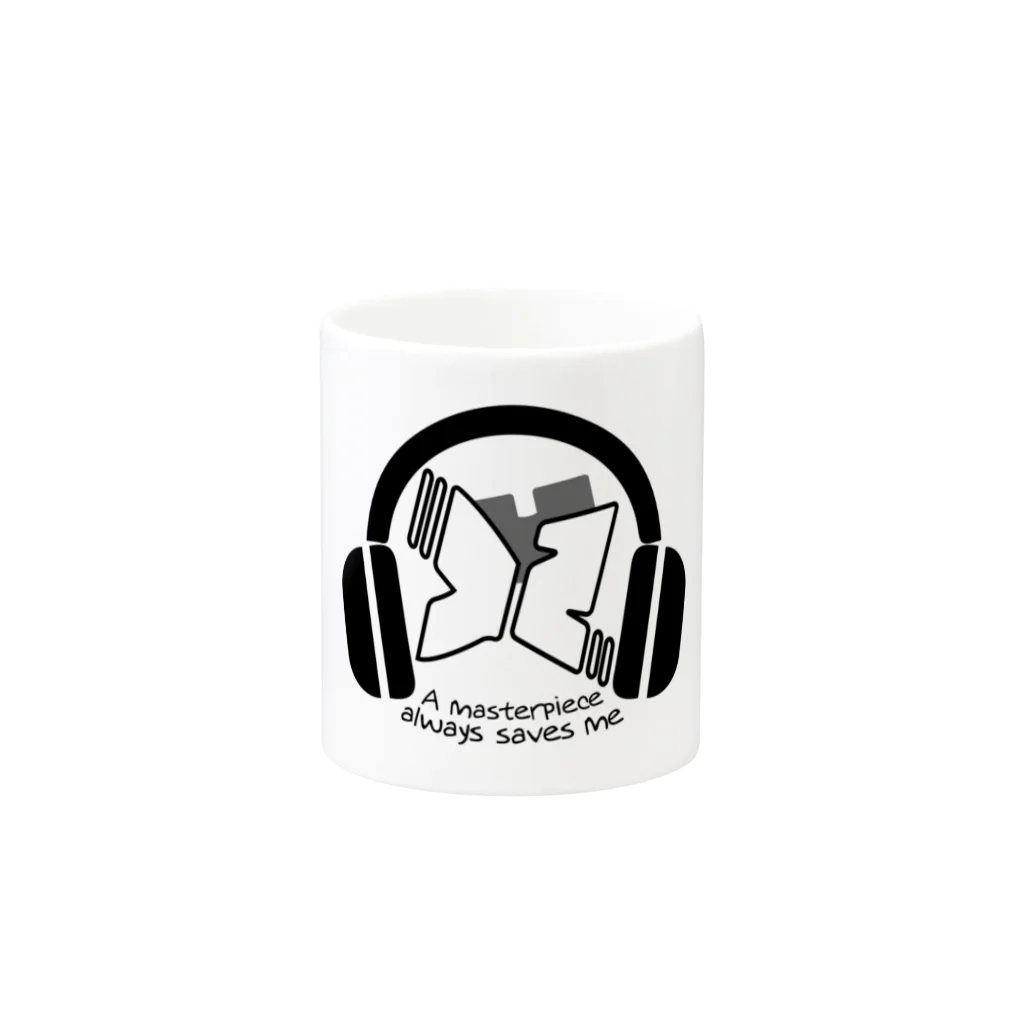 Singer yun official goods siteのYUN-GOODS Mug :other side of the handle