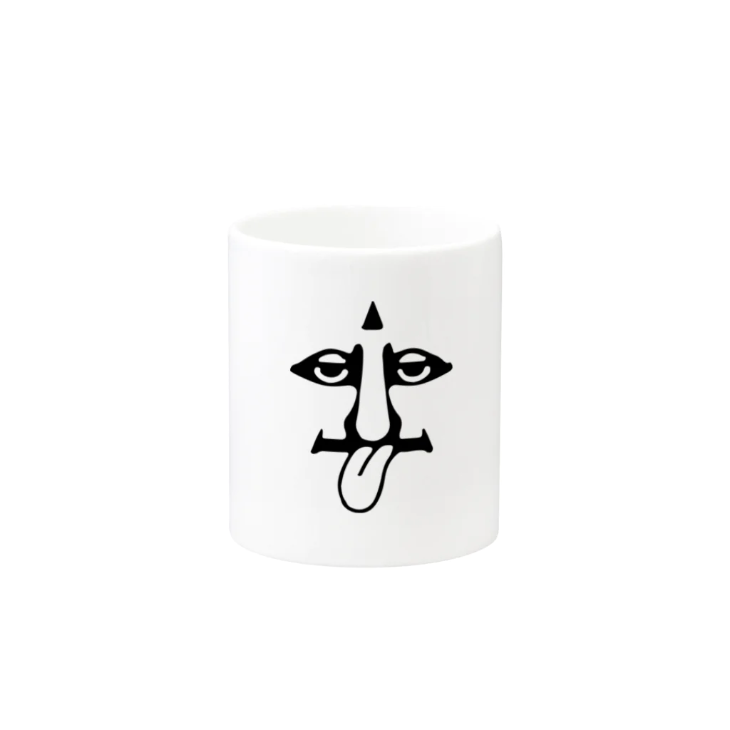 shimmy_sのStick Out Man Mug :other side of the handle
