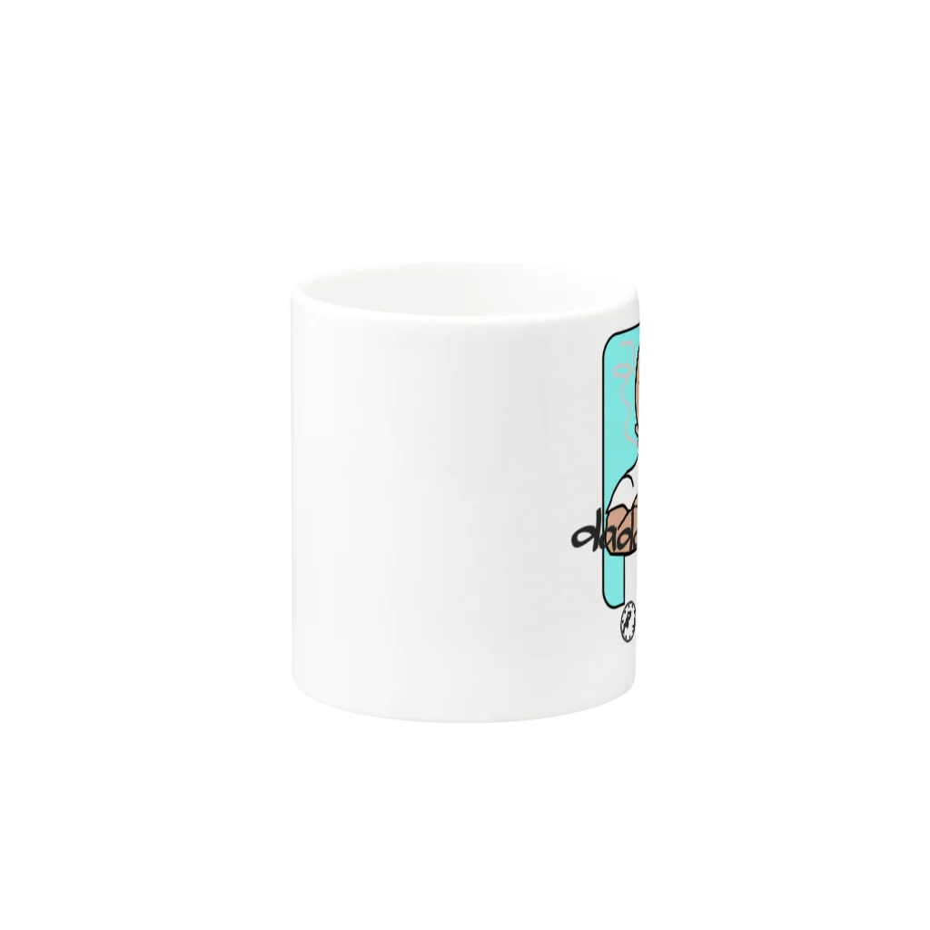 uwotomoのdaddy-man ver.2 Mug :other side of the handle