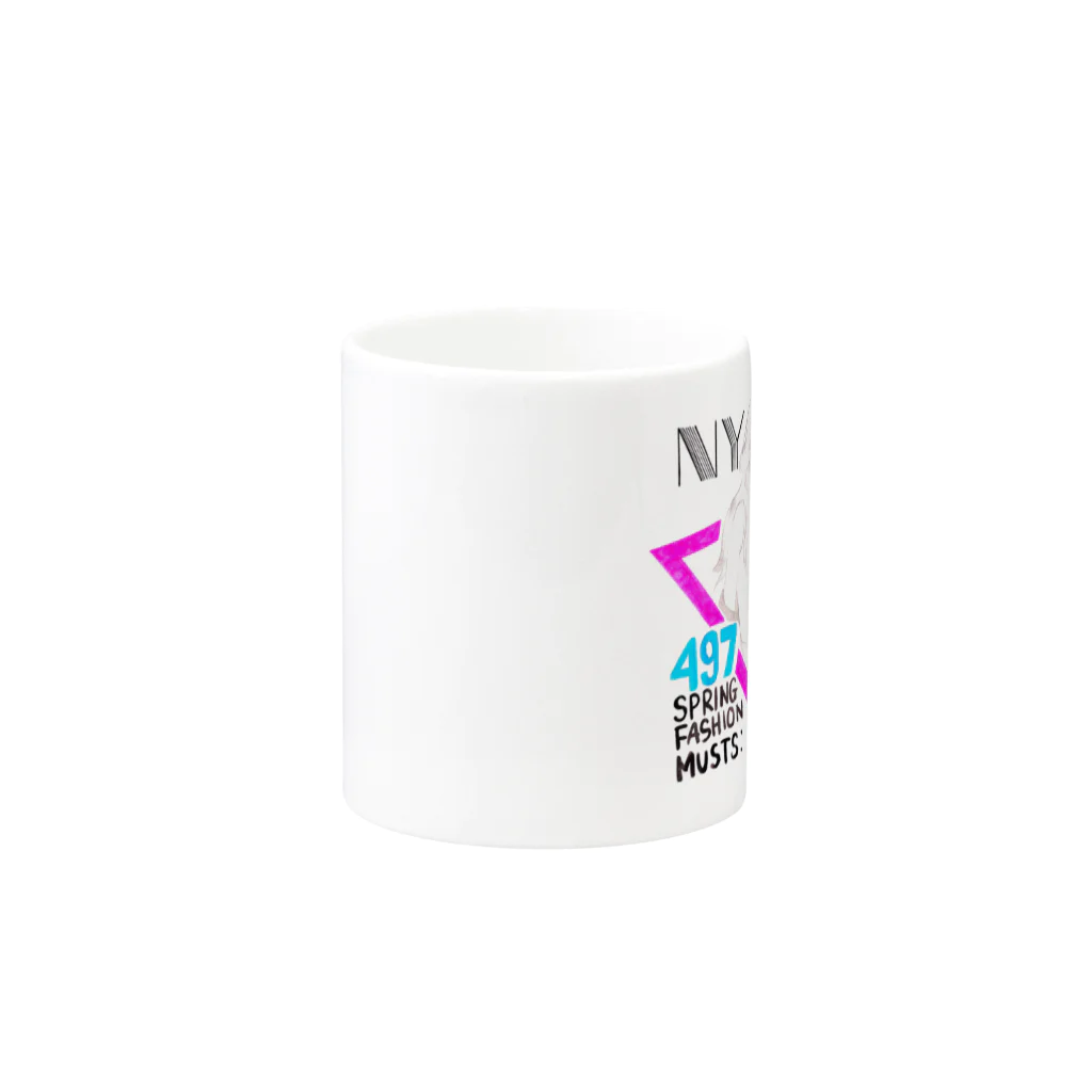 AIMIのCOVER GIRL Mug :other side of the handle