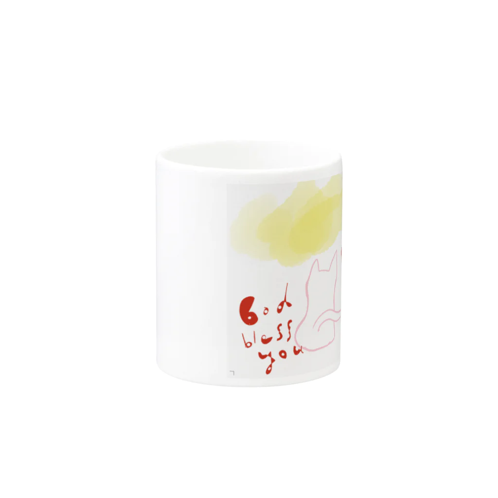 St.SKのGod bless you.peace and joy Mug :other side of the handle