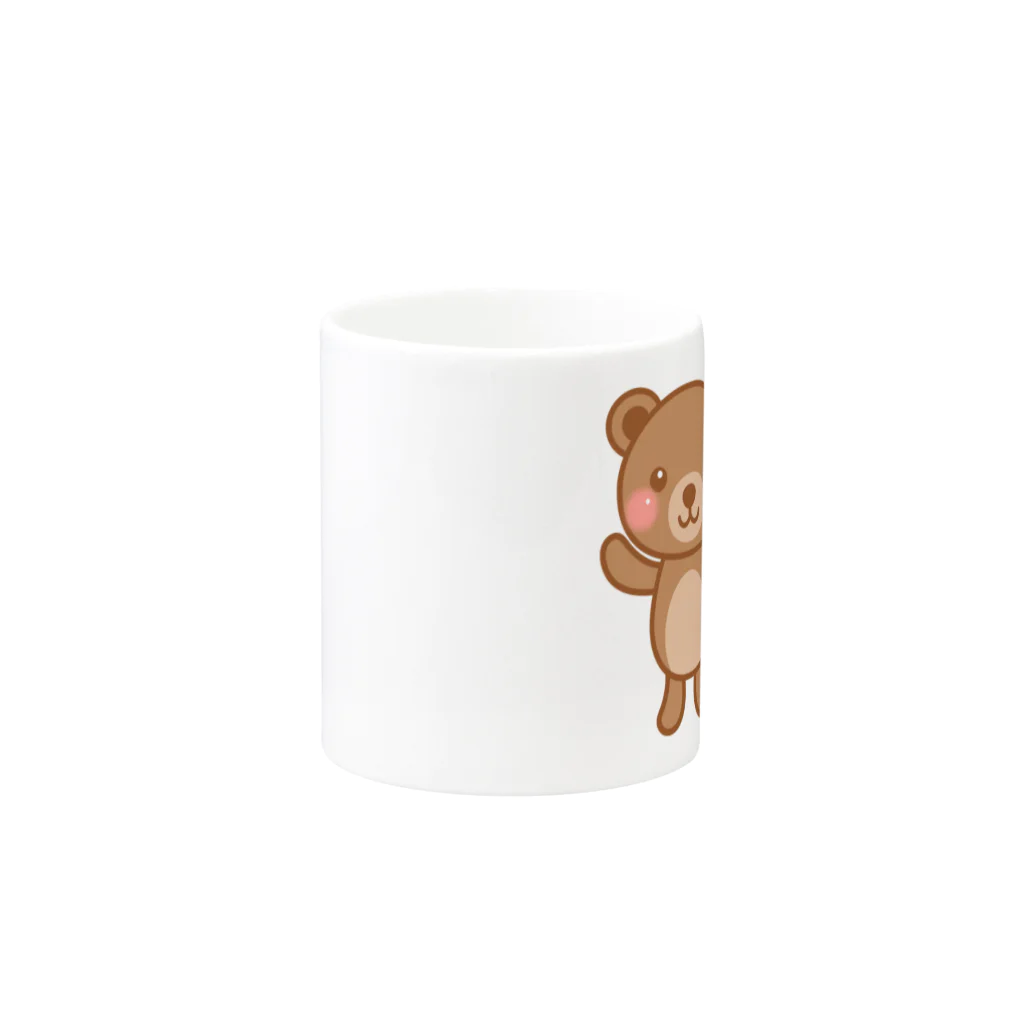 ゆっくまー(YouTube AokiCH)グッズ販売のゆっくまーグッズ Mug :other side of the handle