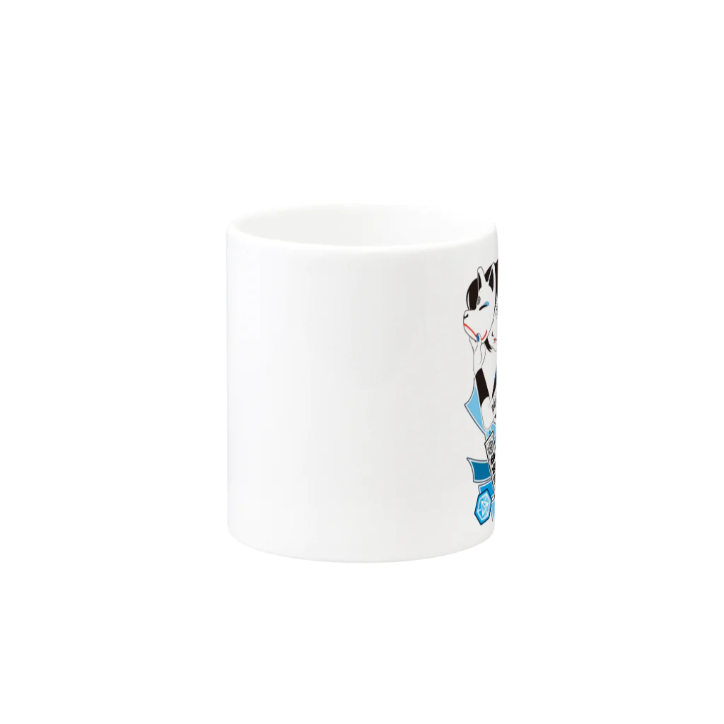 skinpop@RESISTANCEの"霊璽洲譚守" Resistance Mug :other side of the handle