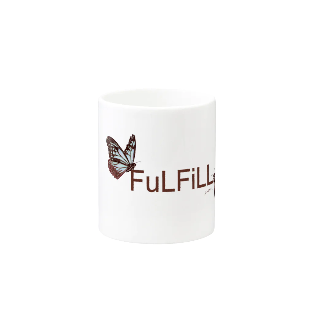 non.FuLFiLLのFuLFiLL Mug :other side of the handle