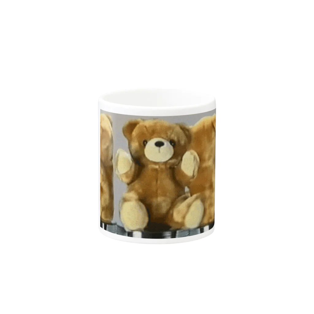 ブドウのクマの子見ていた隠れんぼ Mug :other side of the handle