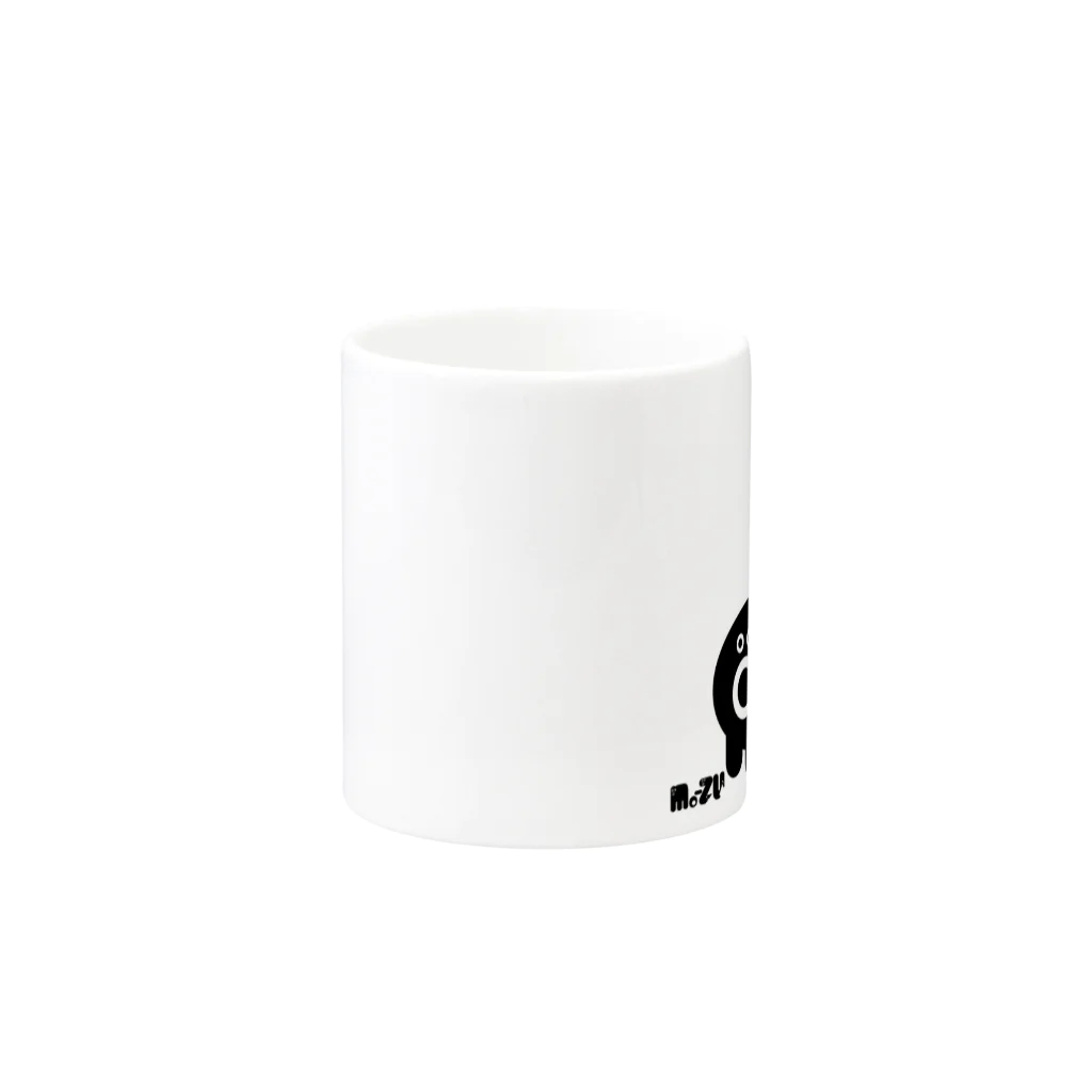 mo-zuのmo-zu Mug :other side of the handle