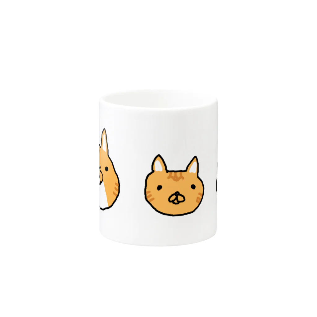 黒猫と風船のうちのねこ Mug :other side of the handle