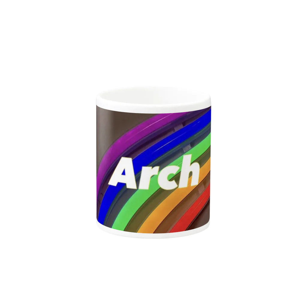 ArchのArch マグカップの取っ手の反対面