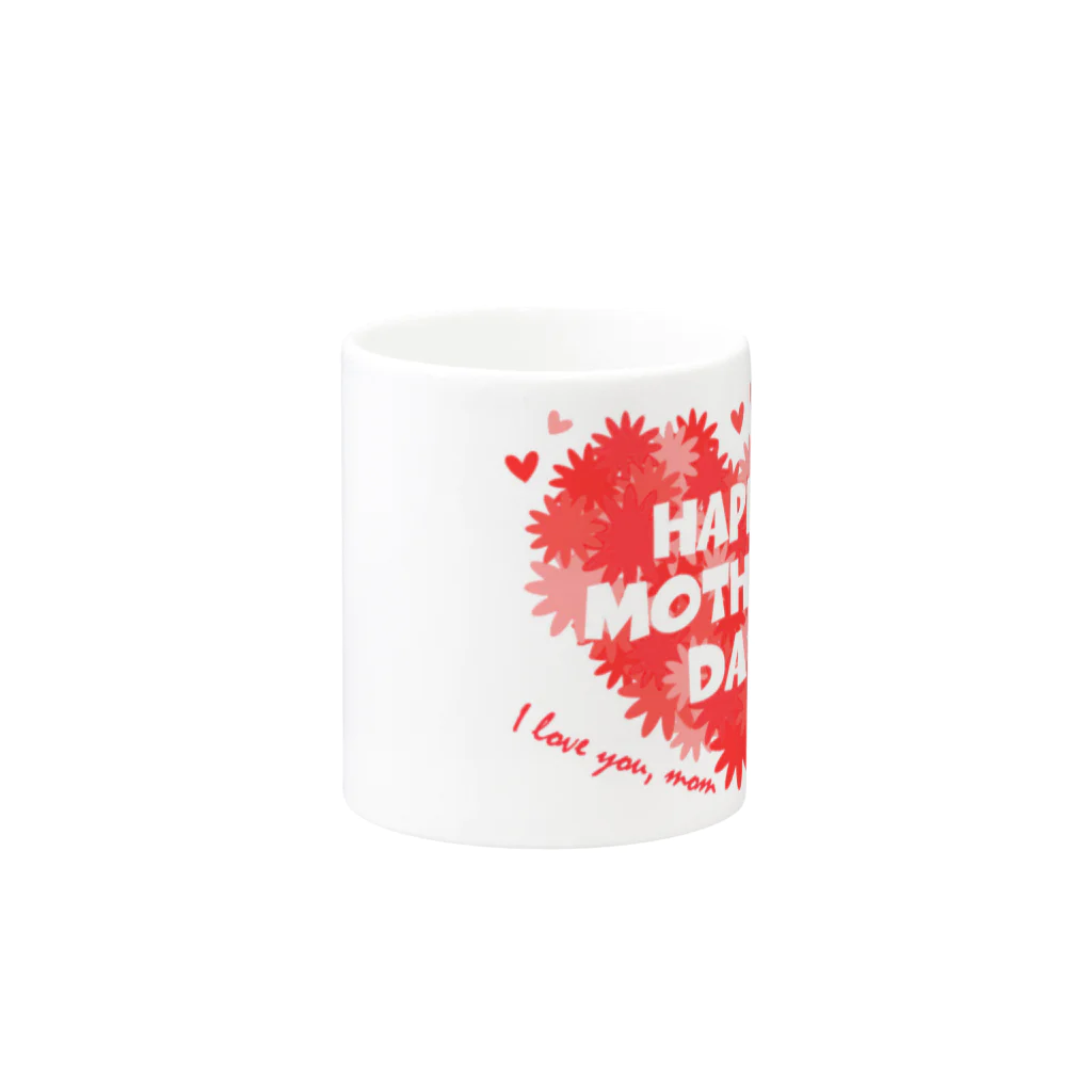 HERMANAS365のHappy mother's day Mug :other side of the handle