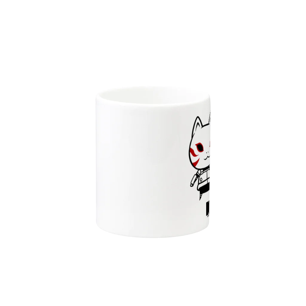 もくとん隠れの根っこのANB KT Mug :other side of the handle