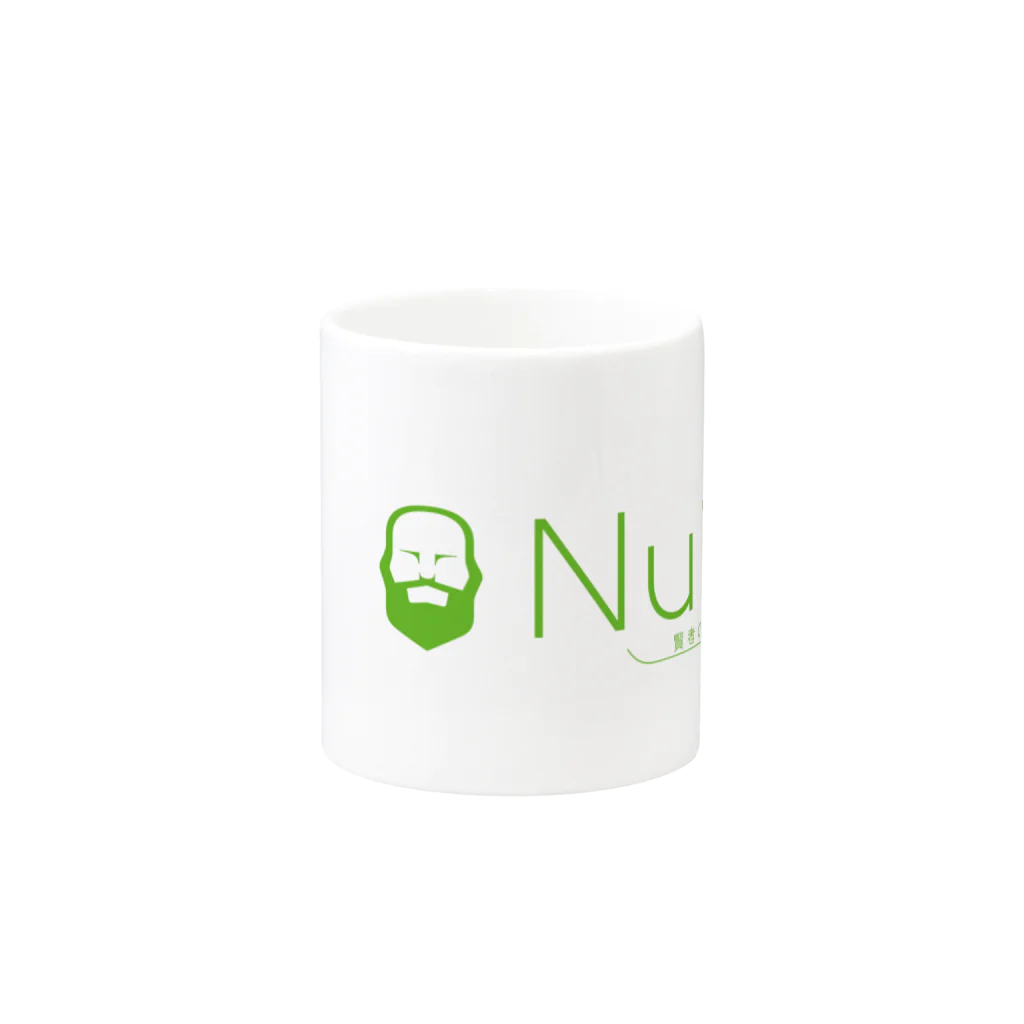 Nuitaのnuita.net(緑) マグカップの取っ手の反対面
