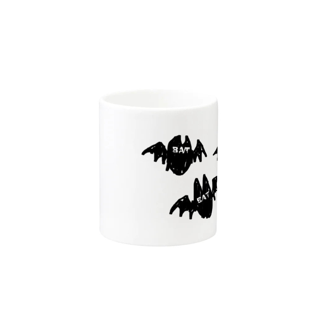 nemuimenuiのBATs Mug :other side of the handle