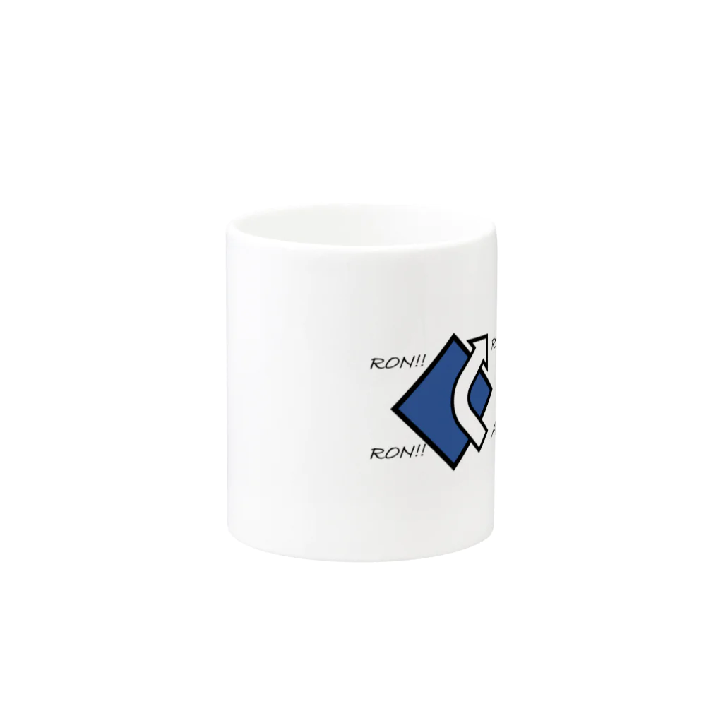 へらやのatama-hane Mug :other side of the handle