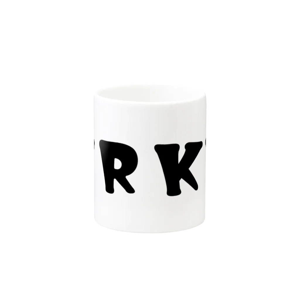 SRKMの『ＳＲＫＭ』cute logo ver. Mug :other side of the handle