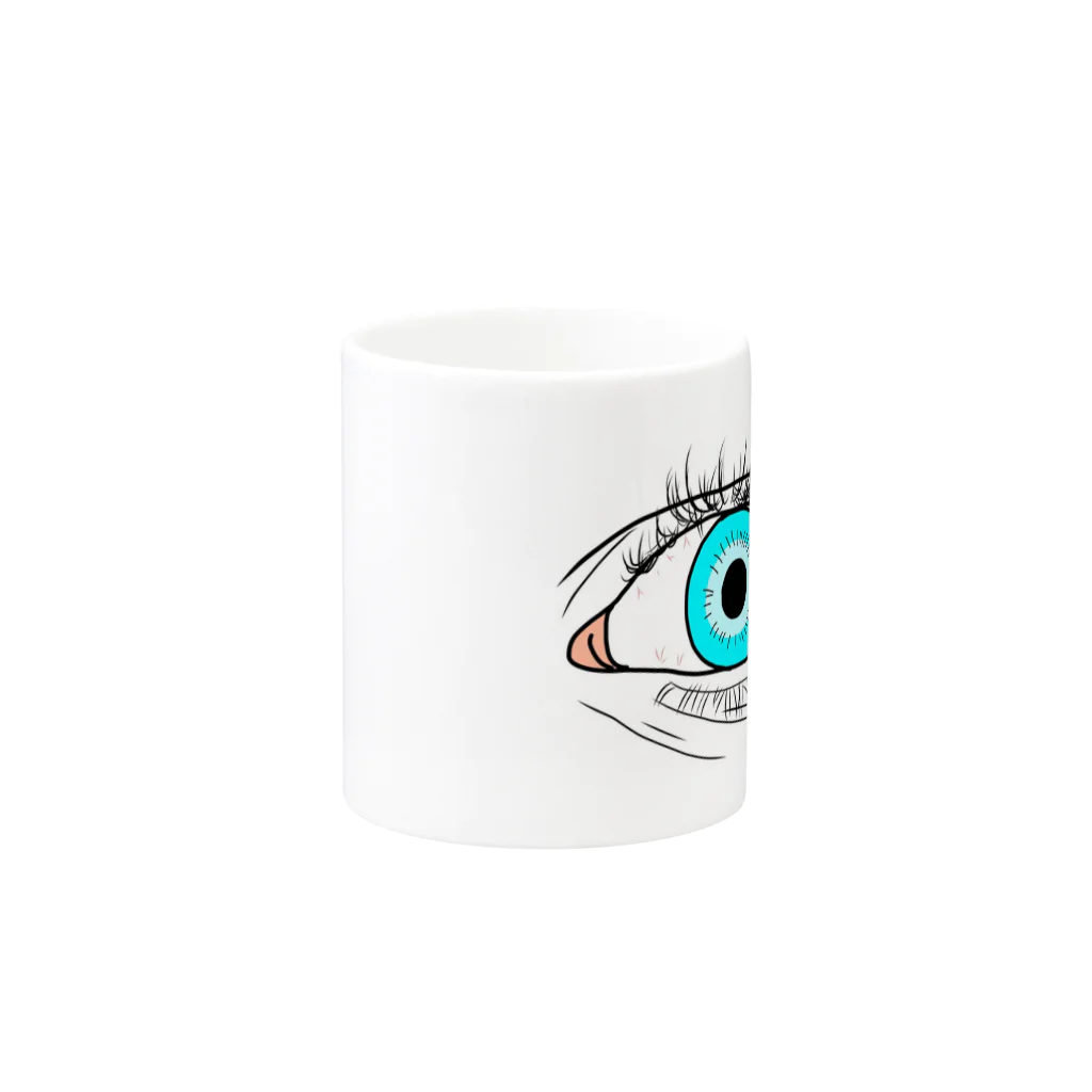 1104のeyes Mug :other side of the handle