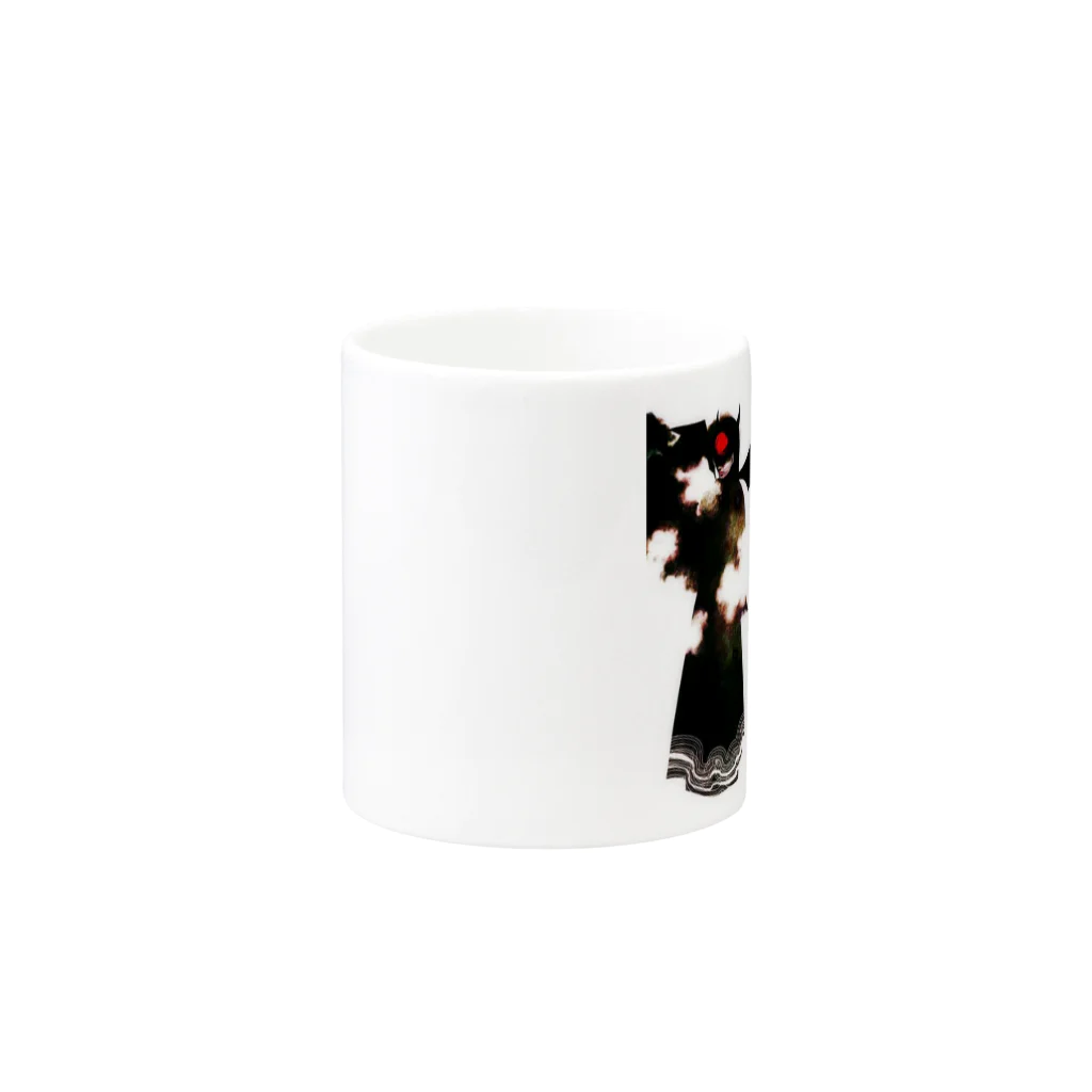 NEROGROのＡｋｕｍａ Mug :other side of the handle