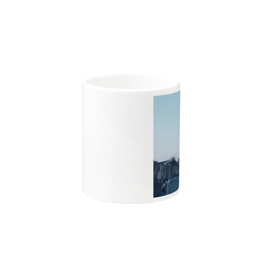 taisukehiphopの墓参り Mug :other side of the handle