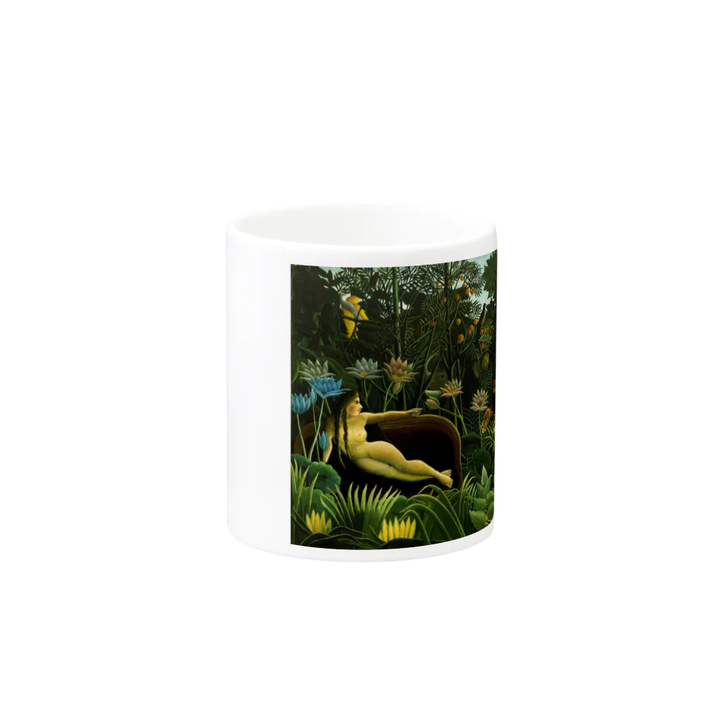 Art Baseの夢 / アンリ・ルソー（The Dream 1910） Mug :other side of the handle