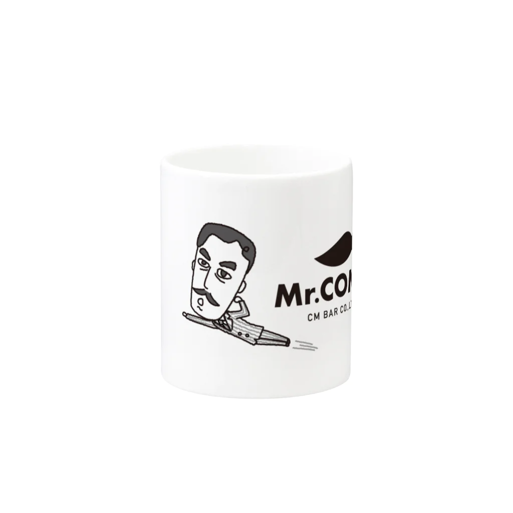 Mr.COMPANY STOREのとんでるミスター Mug :other side of the handle