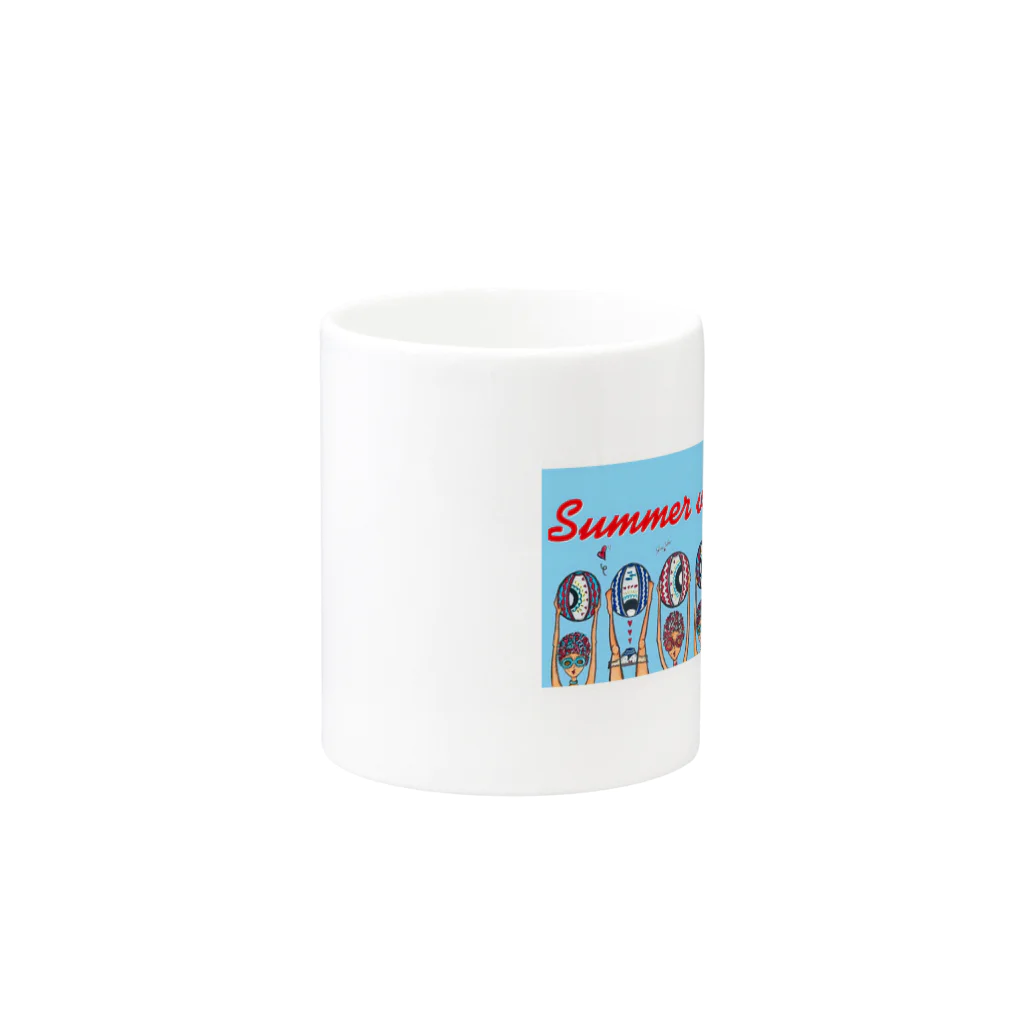 maimaice_creamのV.A.C.A.T.I.O.N!!!!! Mug :other side of the handle