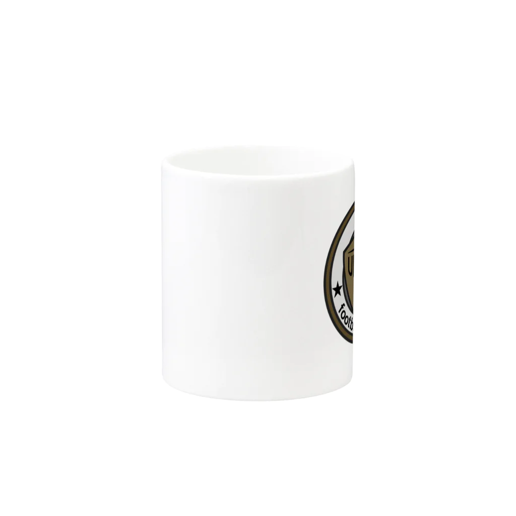 ユニオンフットボールデザインのUNION FOOTBALL DESIGN Mug :other side of the handle