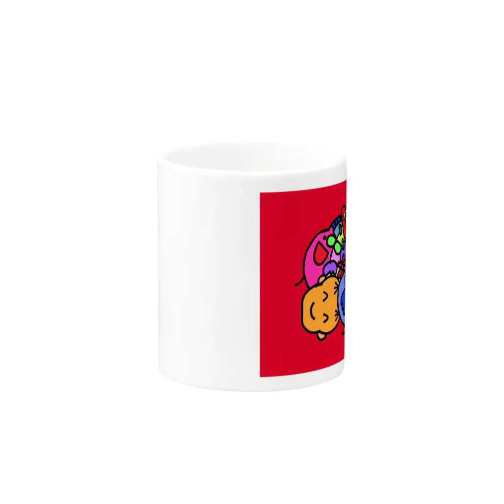 Fruit-parfait2019のファミリー Mug :other side of the handle