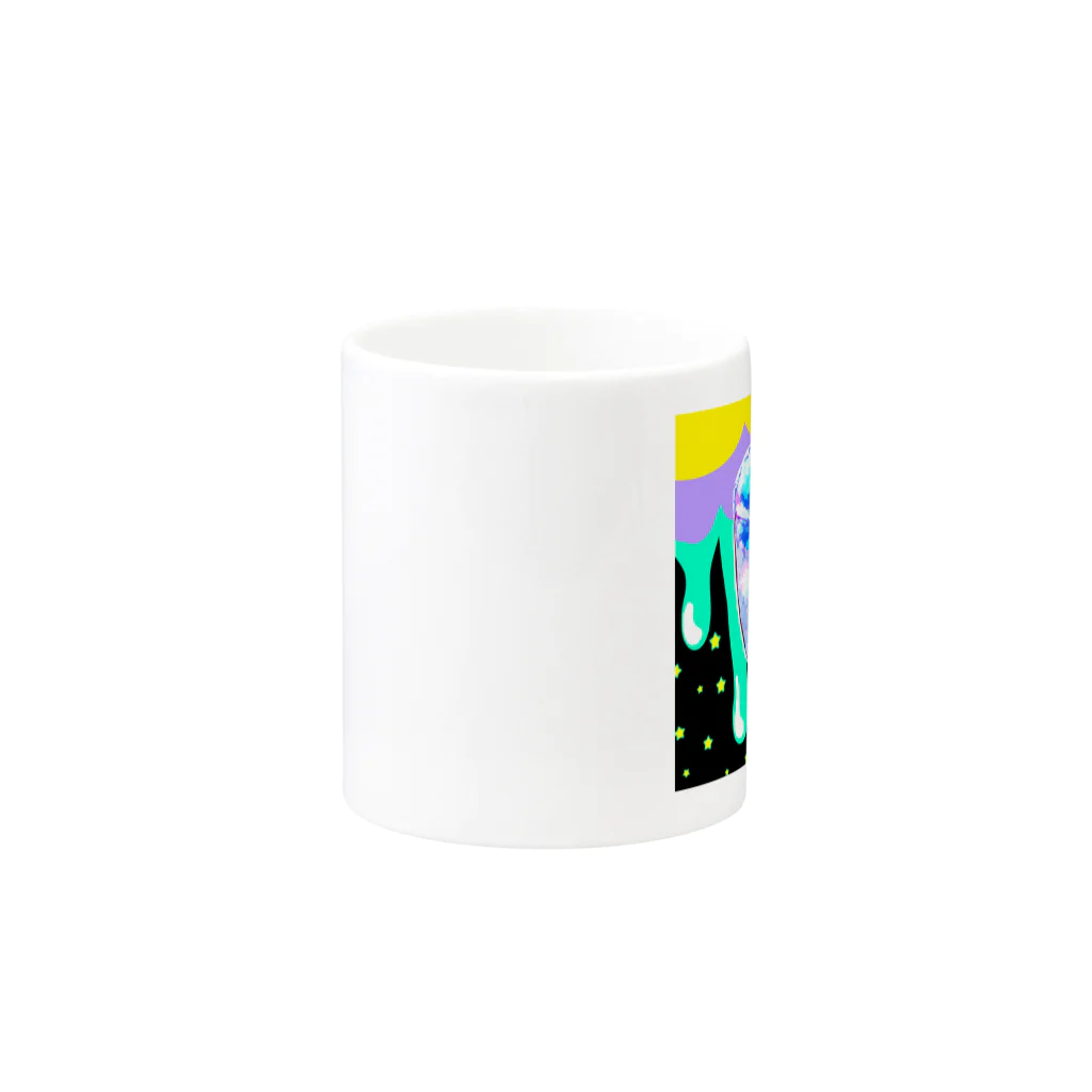 Rainの宇宙アイス Mug :other side of the handle