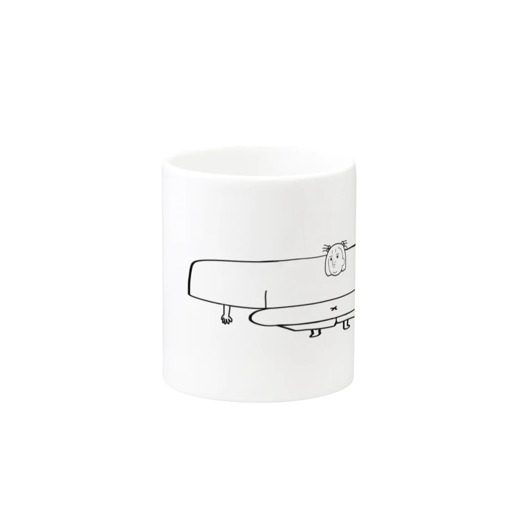 nowchimaのる Mug :other side of the handle