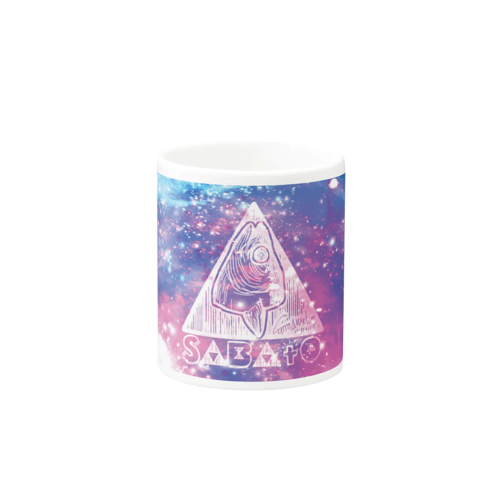 MCmartのS▲B▲M▲G（Galaxy） Mug :other side of the handle