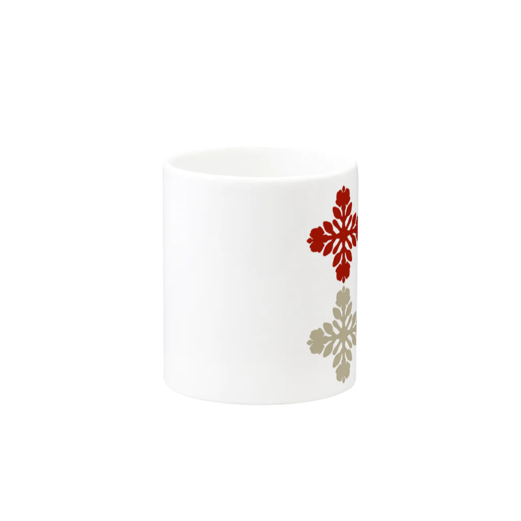 occasiのキルトパターン４ Mug :other side of the handle