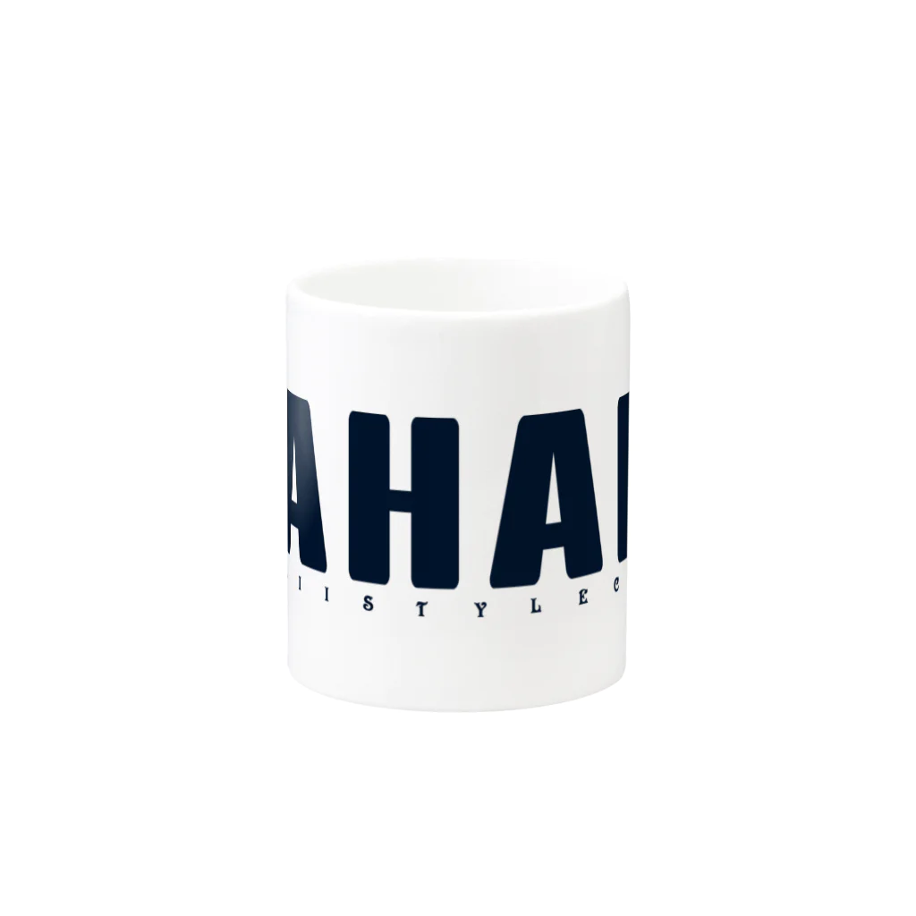 ハワイスタイルクラブのJust MAHALO Mug :other side of the handle