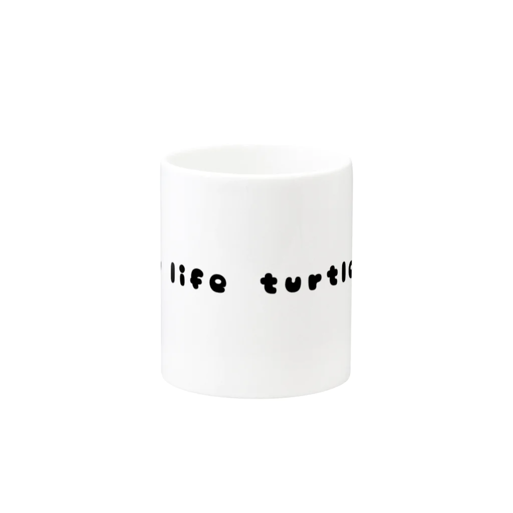 Eatn-kkのSlow life turtles Mug :other side of the handle