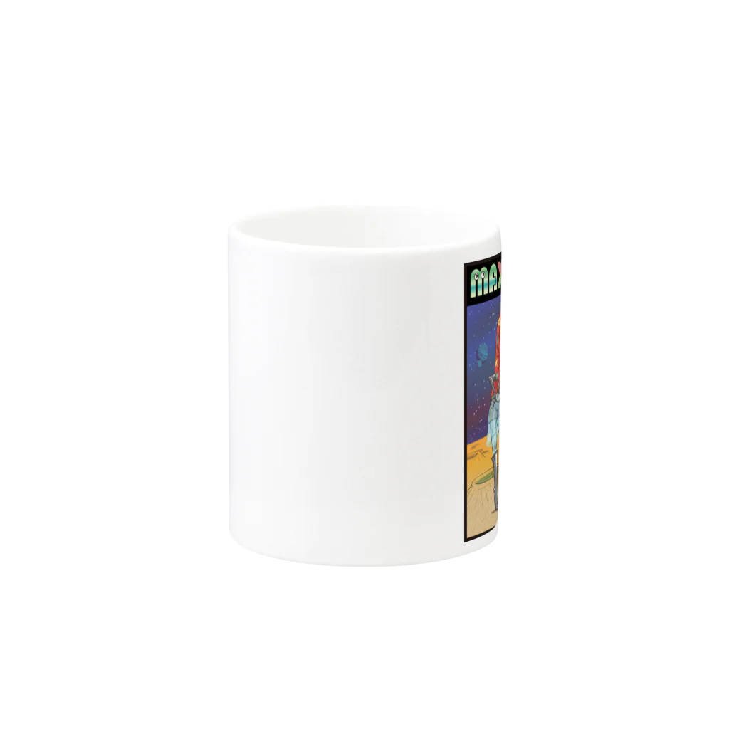 nidan-illustrationのMAX GALAXY Mug :other side of the handle