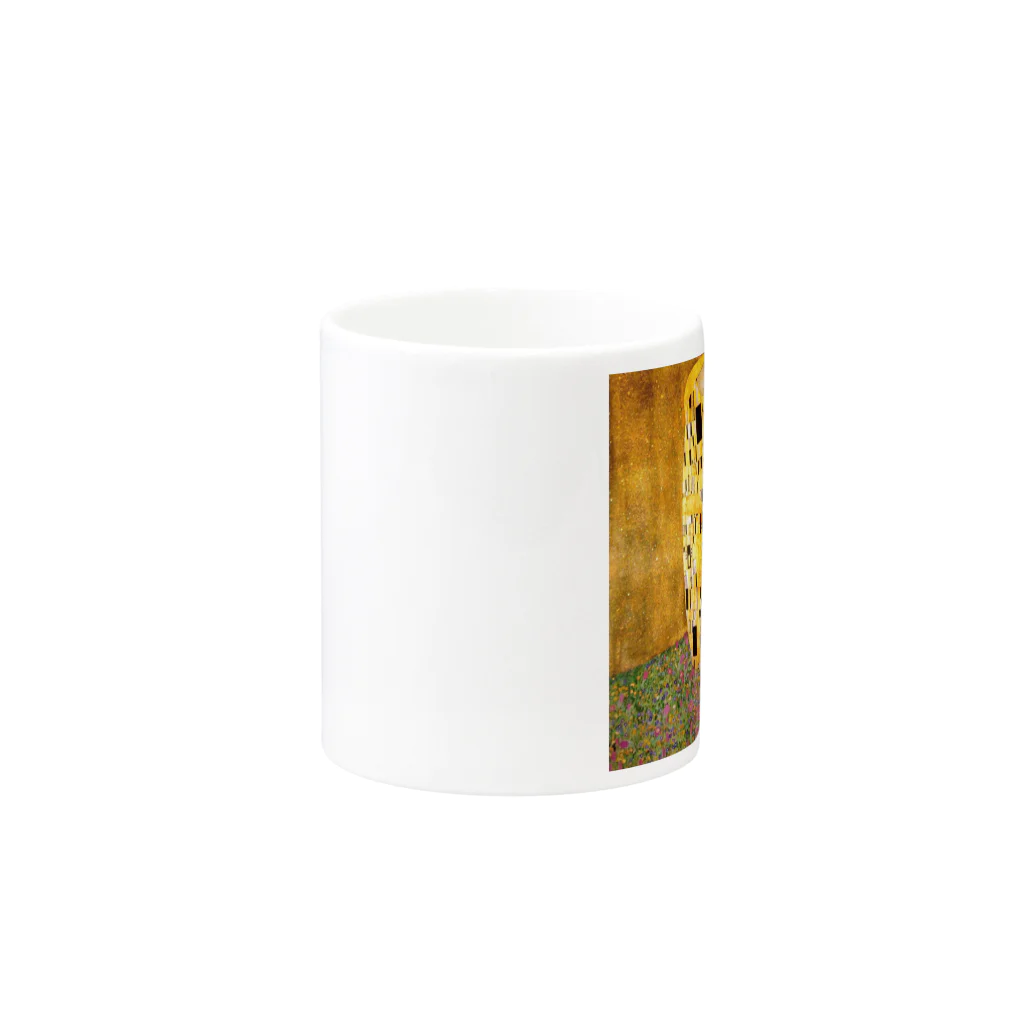 Art Baseのグスタフ・クリムト / 接吻 / 1908 /The Kiss / Gustav Klimt Mug :other side of the handle