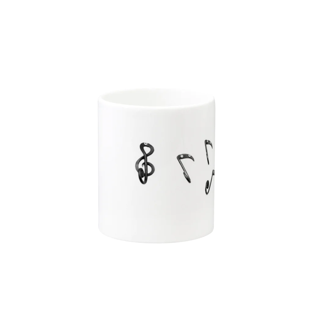 kaori satouの音符 Mug :other side of the handle