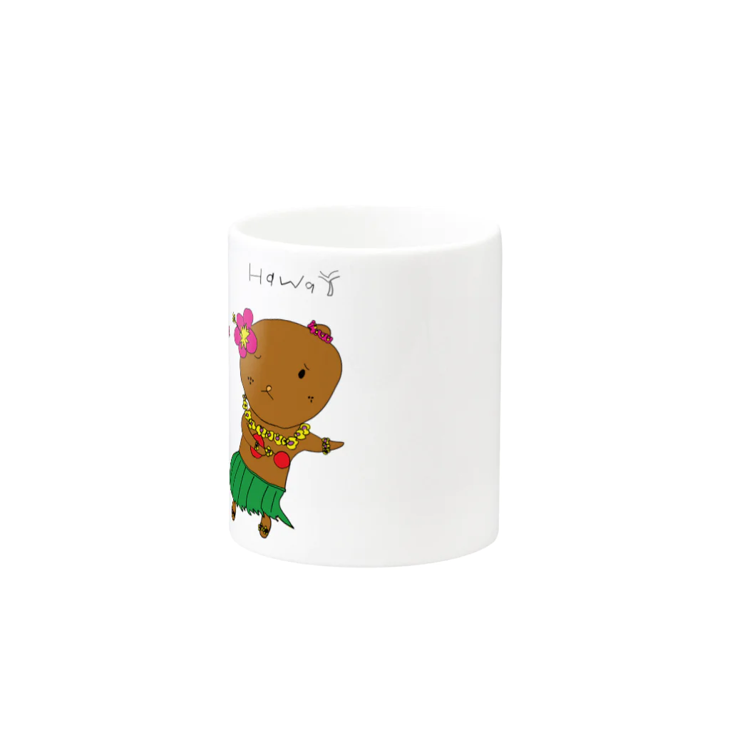 YUNABEARのYUNABEAR   HAWAI Mug :other side of the handle