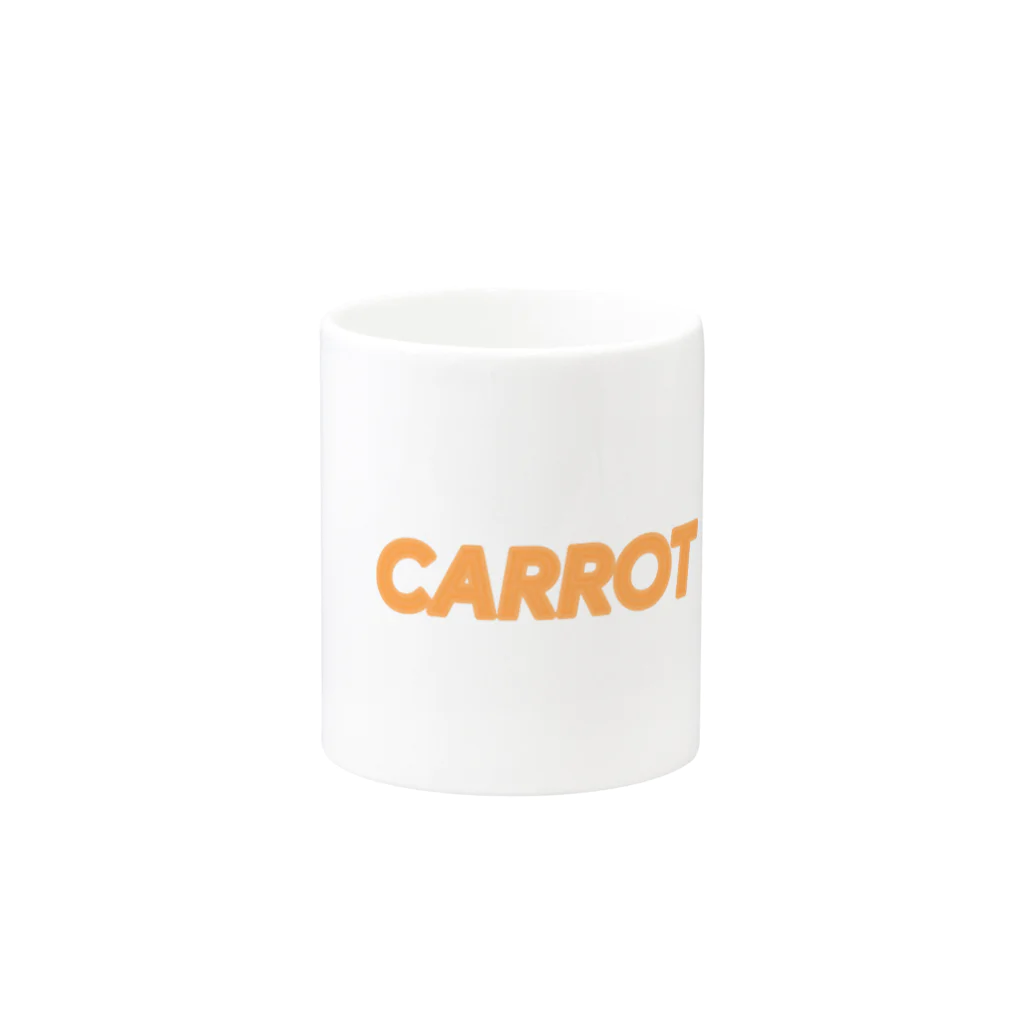 N I U .のCARROT FAIR シリーズ マグカップの取っ手の反対面