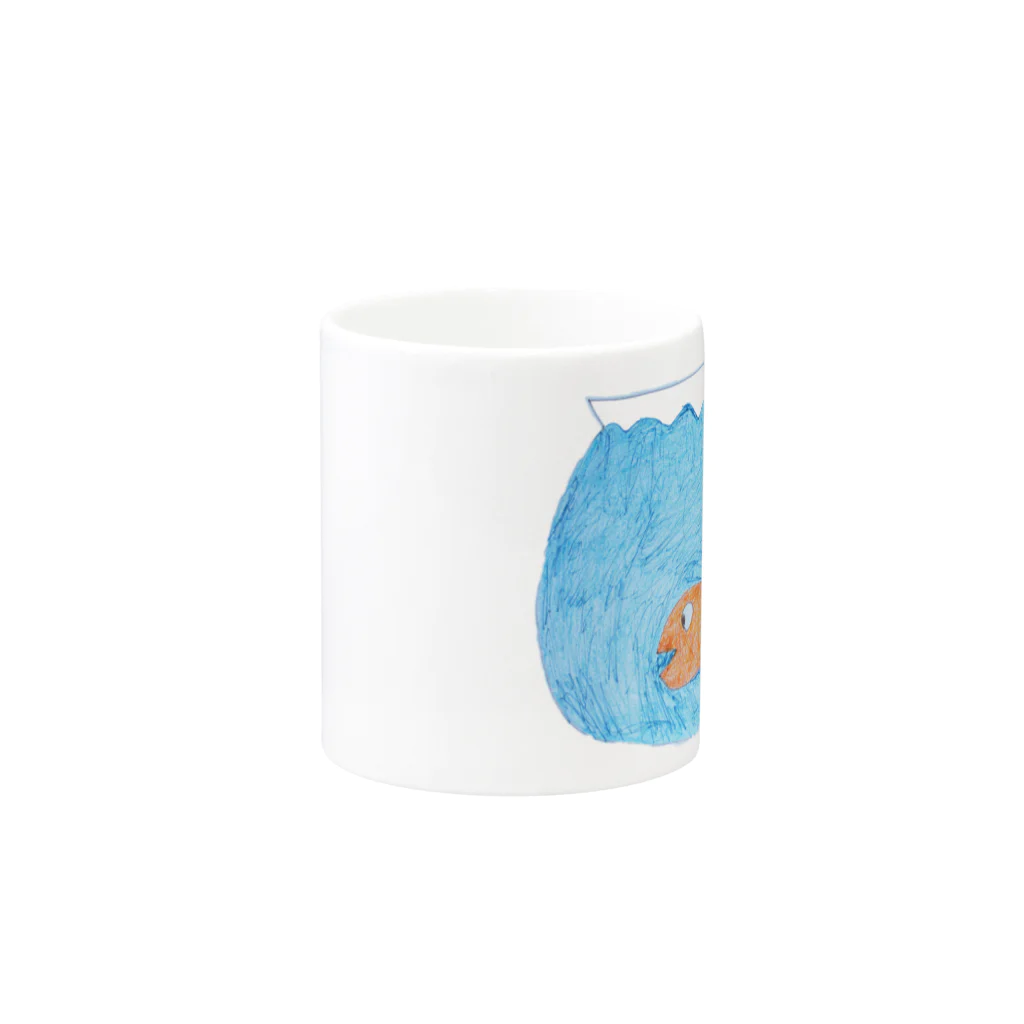 cocororapperの金魚鉢 Mug :other side of the handle