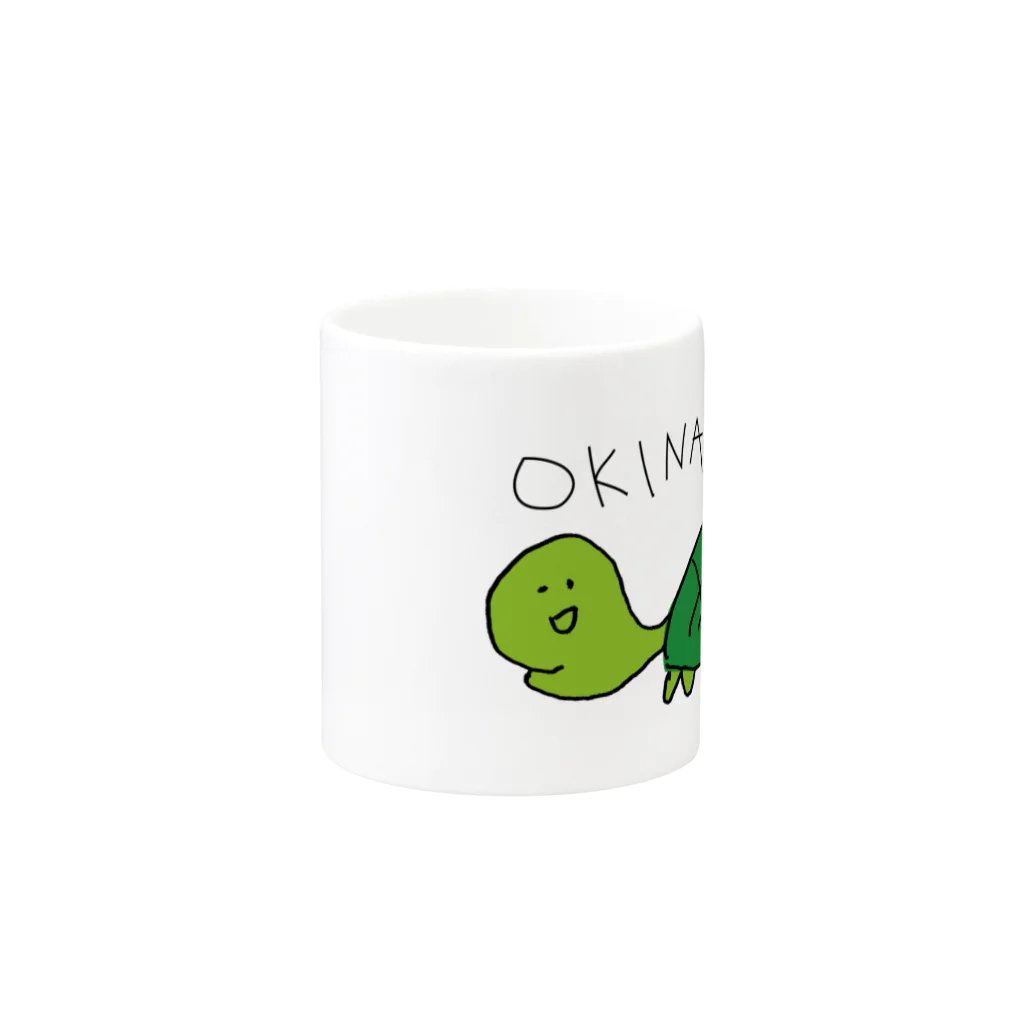 へんなとりのおきなわ Mug :other side of the handle