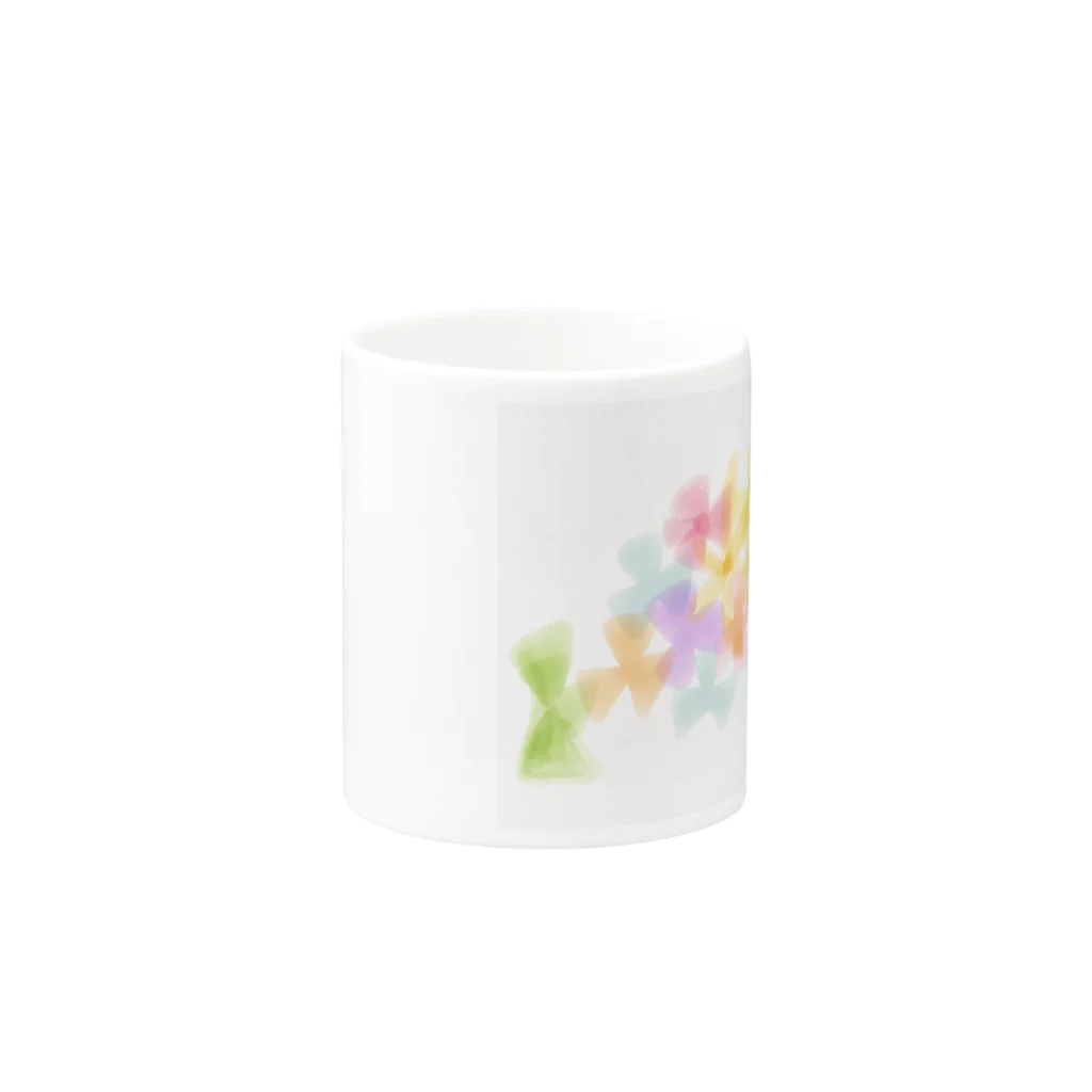 St.SKのflower  fish Mug :other side of the handle