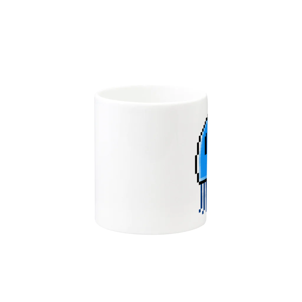 kuragemioのくらげみお Mug :other side of the handle