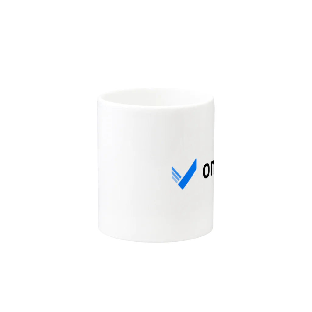 one visa 公式グッズのone visa logo 2019 Mug :other side of the handle