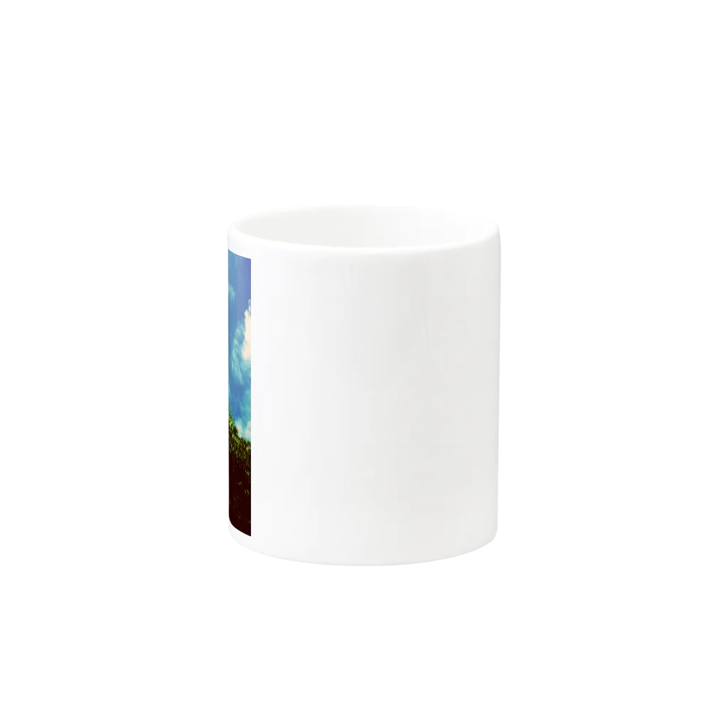 mumu-yaのkyoto tower Mug :other side of the handle