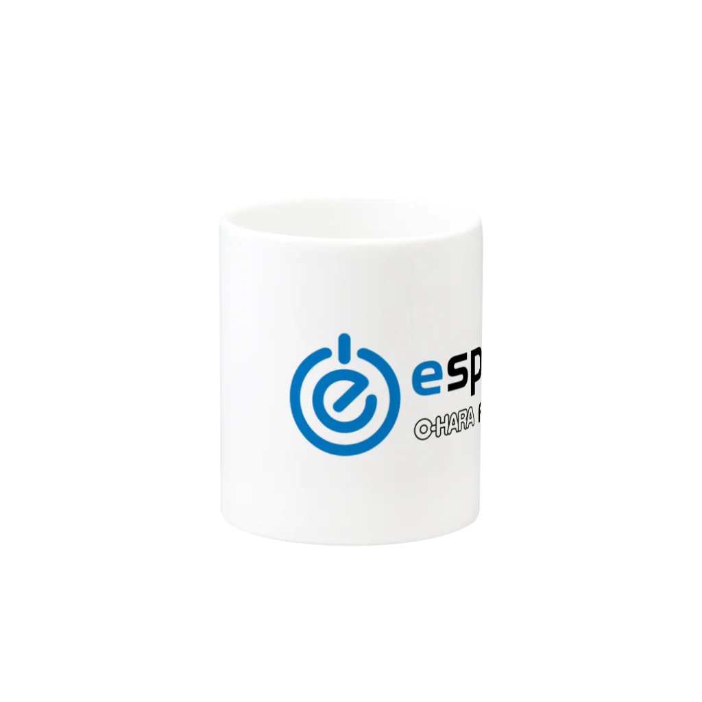 大原学園 福岡校 eスポーツ部のeスポーツ大原福岡　横ロゴ Mug :other side of the handle