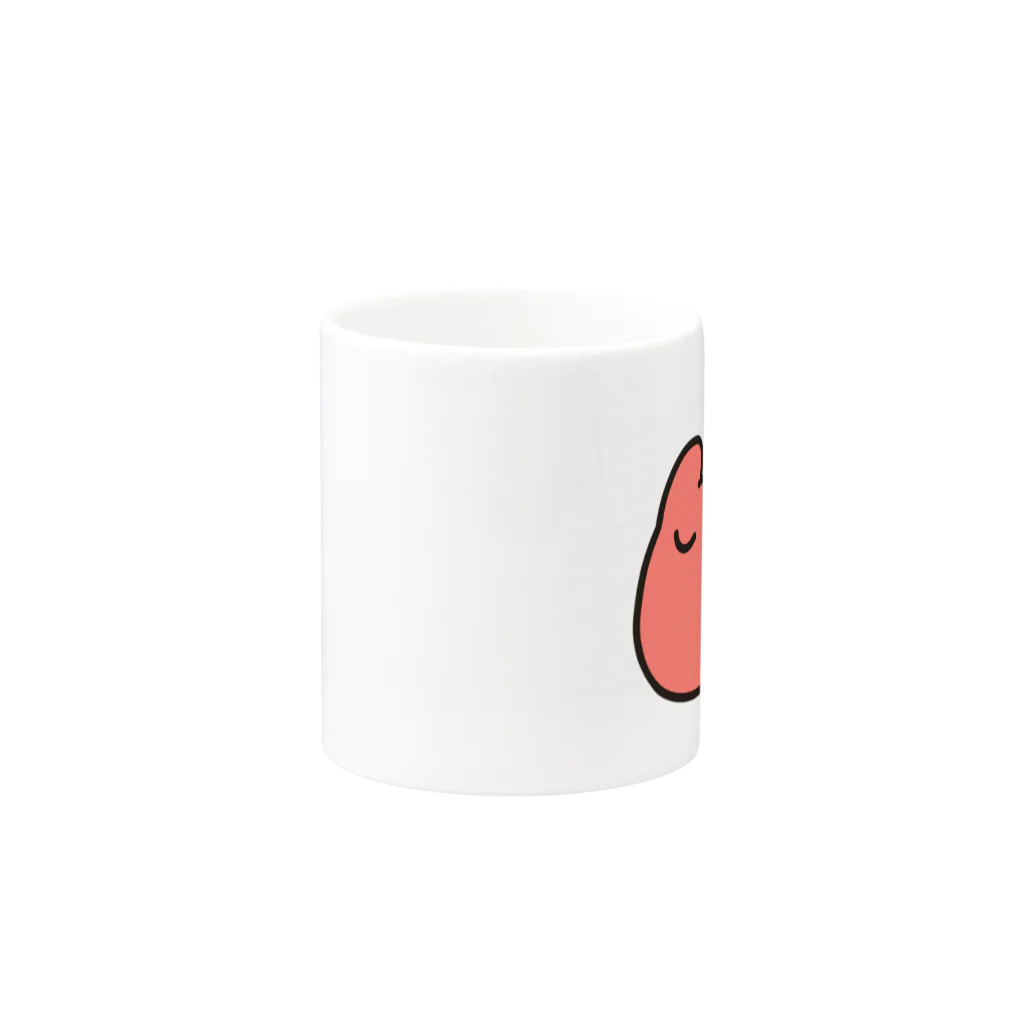 ｳｰのやわらかなメンダコ Mug :other side of the handle