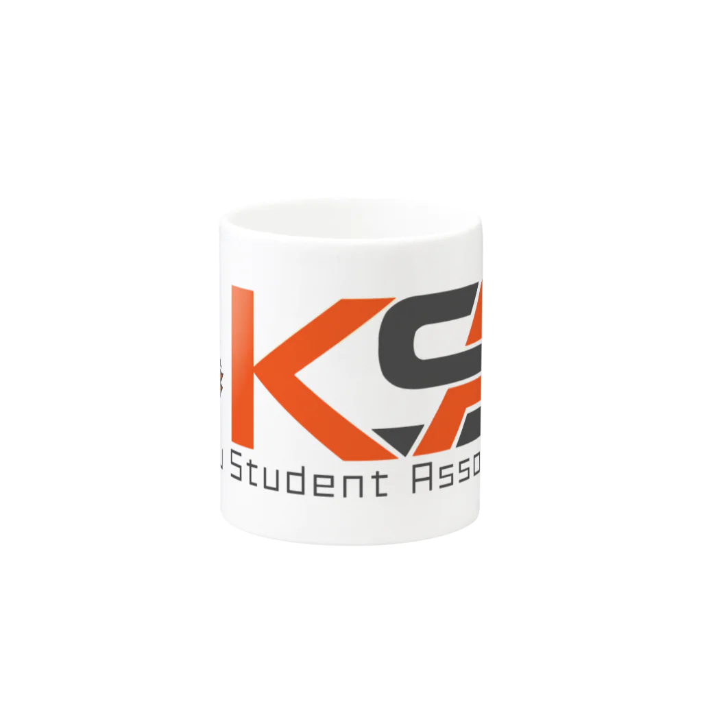 student-kyushuのKSAグッズ Mug :other side of the handle