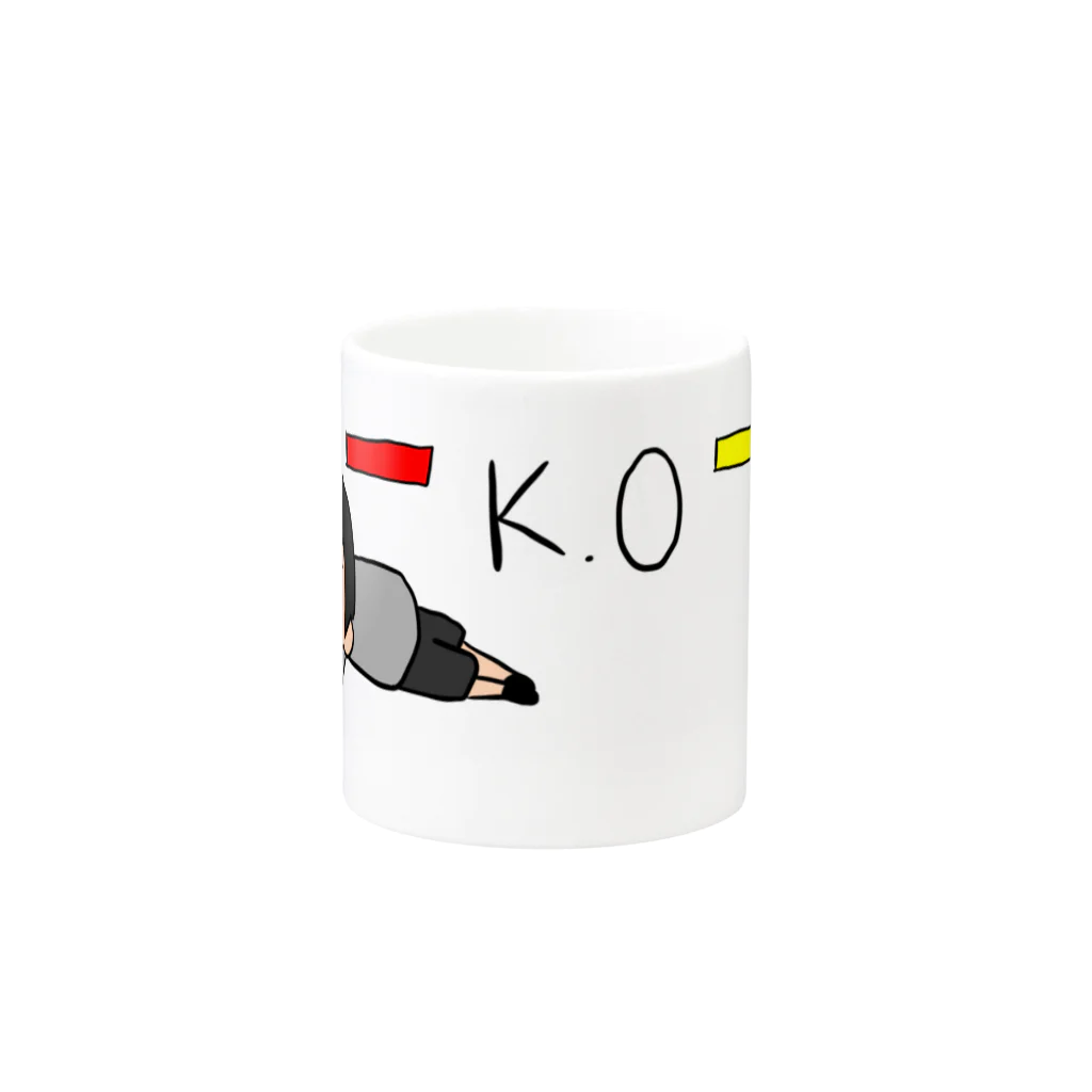 haruru_aoharuのKOマグカップ Mug :other side of the handle