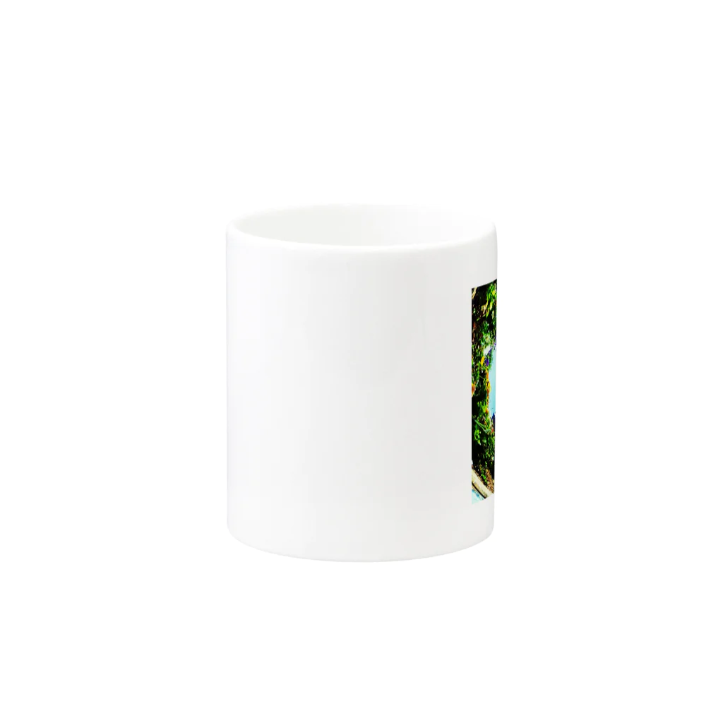 ANCの『view of Dwarf』 Mug :other side of the handle