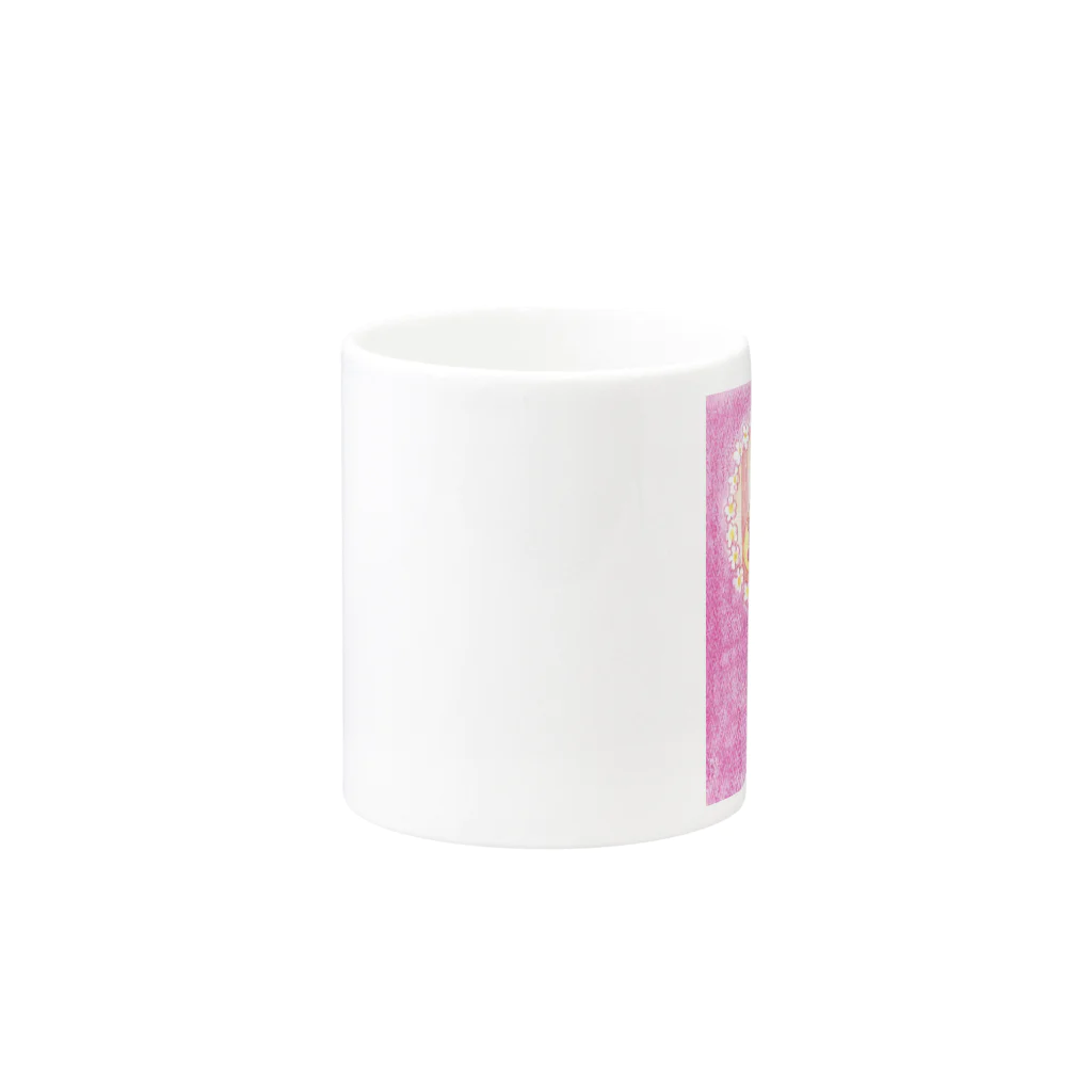 kaoru_littieのFlower baby Mug :other side of the handle