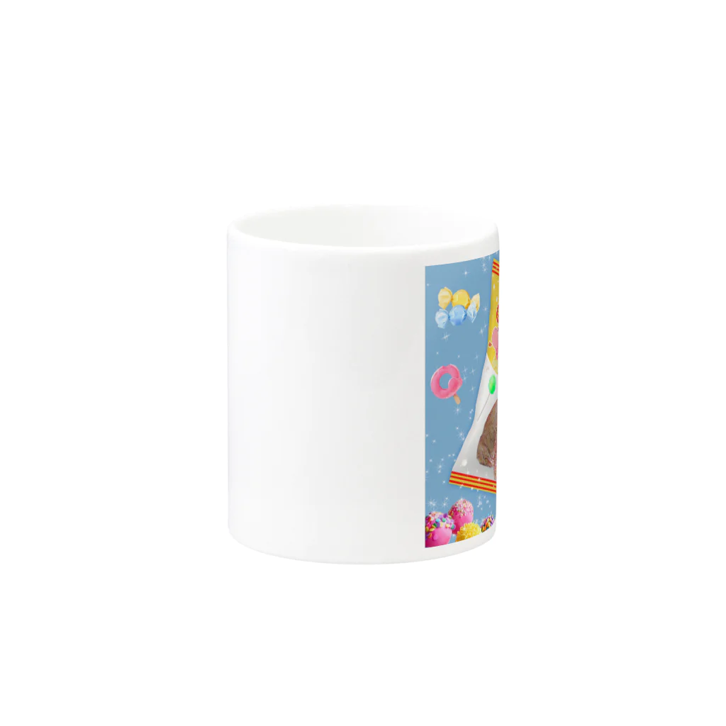 tinamagicalのcandy Mug :other side of the handle